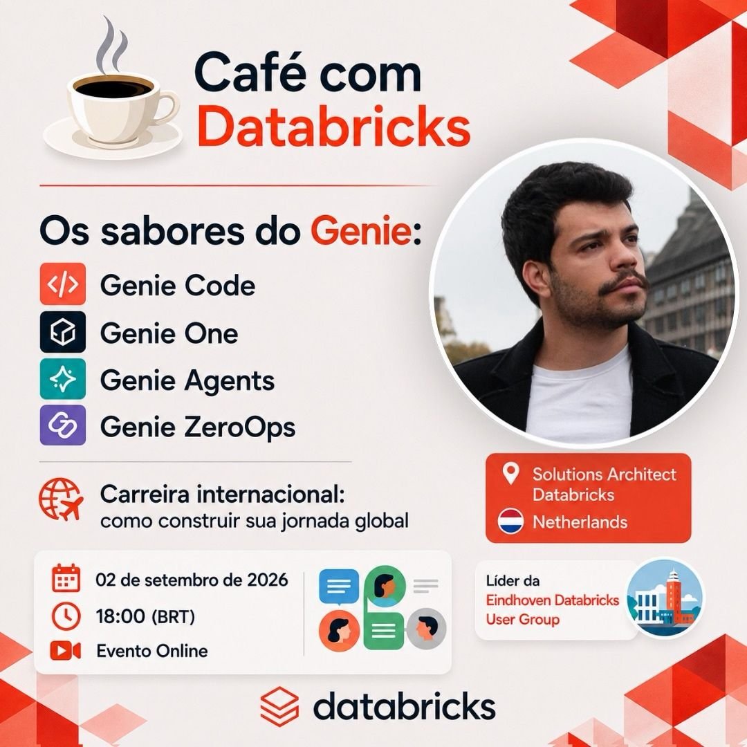 Café com Databricks - Os sabores do Genie + Carreira Internacional